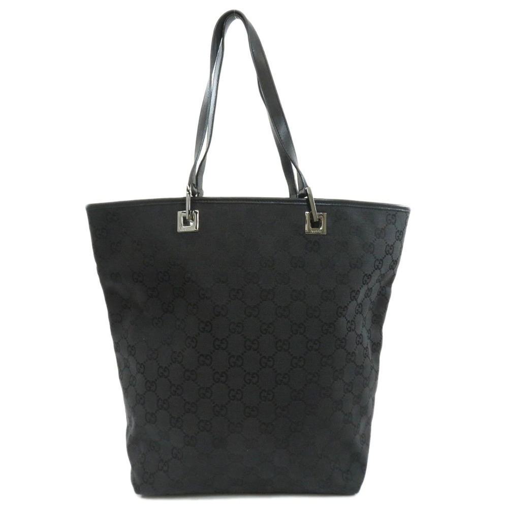 Gucci Canvas tote Eclipse black bag GG